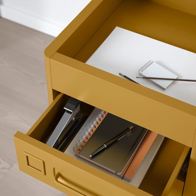Комод з розумним замком IKEA IDASEN золотисто-коричневий (092.872.91) - изображение 5