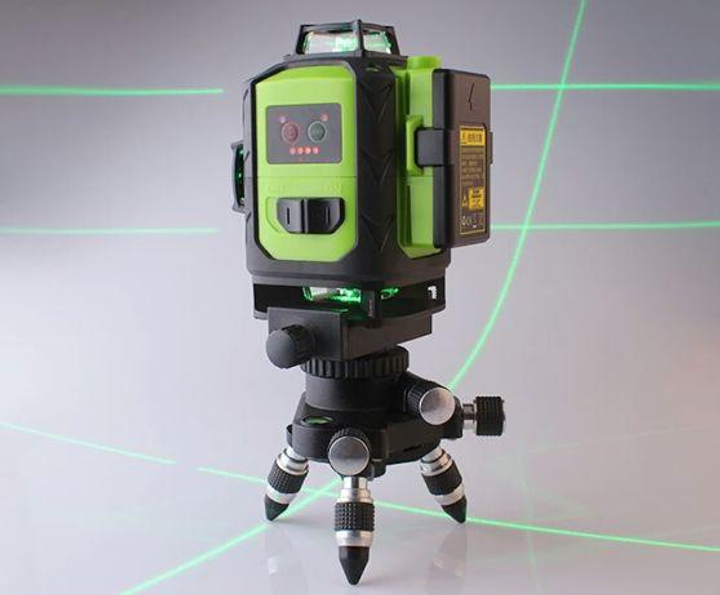 Лазерный уровень нивелир Fukuda 4D MW-94D-4GX Osram – фото
