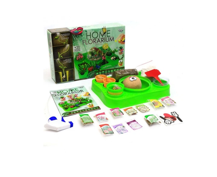 Набор для выращивания растений Danko toys "Home Florarium" (HFL-01-01) - Фото 2 Набор для выращивания растений Danko toys "Home Florarium" (HFL-01-01) - изображение 2