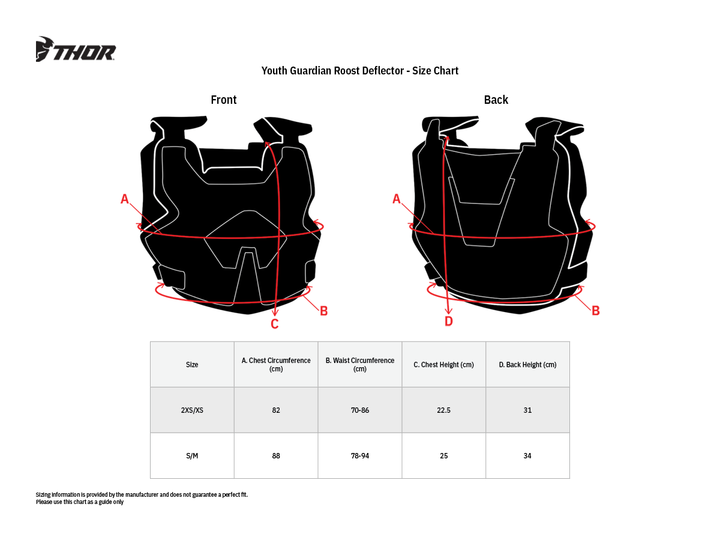 Моточерепаха підліткова THOR Guardian MX, XXS (956458) - зображення 3
