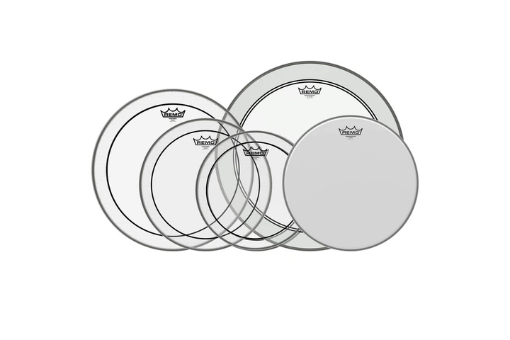 Набор пластиков Remo ProPack, (12',13',16' Clear PS, 22' Clear P3, Free Ba-0114-00) - Фото 1 Набор пластиков Remo ProPack, (12',13',16' Clear PS, 22' Clear P3, Free Ba-0114-00) - изображение 1