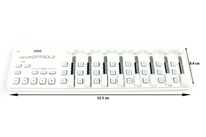 Контроллер Korg NANOKONTROL 2 WH USB-MIDI - изображение 8