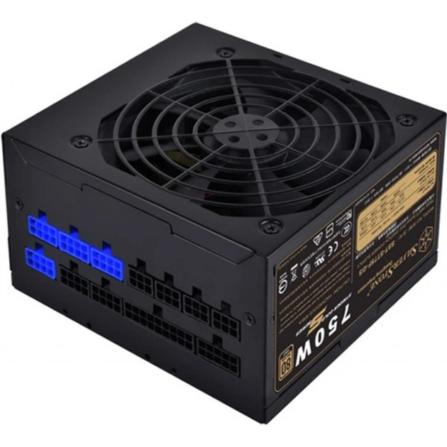 Блок питания Silver Stone 750W STRIDER Gold (SST-ST75F-GS) - Фото 1 Блок питания Silver Stone 750W STRIDER Gold (SST-ST75F-GS) - изображение 1