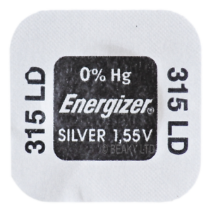 Батарейка ENERGIZER Silver Oxide V315 SR716SW/SR67 - Фото 3 Батарейка ENERGIZER Silver Oxide V315 SR716SW/SR67 - изображение 3