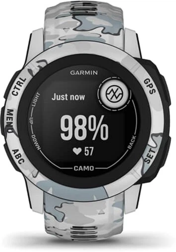Zegarek sportowy Garmin Instinct 2S Camo Edition – Mist Camo (753759278656) - obraz 10