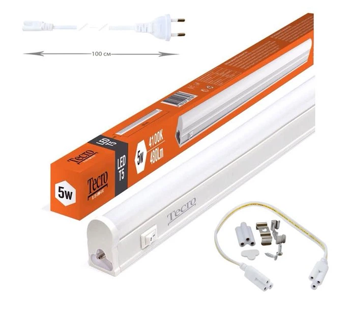 Светильник LED Tecro TL-T5-5W-4.1K 5W 4100K - изображение 2