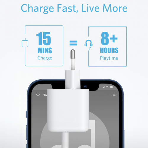 Адаптер живлення Anker Charge Fast PowerPort 3 20W (A2632) - зображення 4