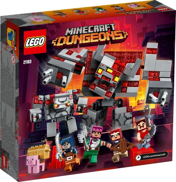 Lego Minecraft Битва за червоний пил Лего майнкрафт 21163 - зображення 2