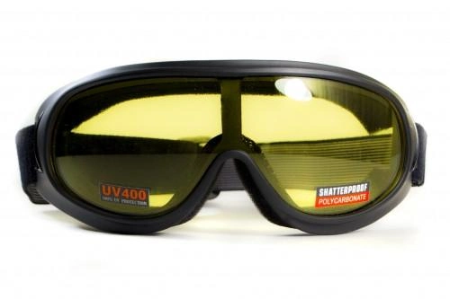 Спортивные защитные очки Global Vision Eyewear TRUMP Yellow (1ТРАМП) - зображення 2