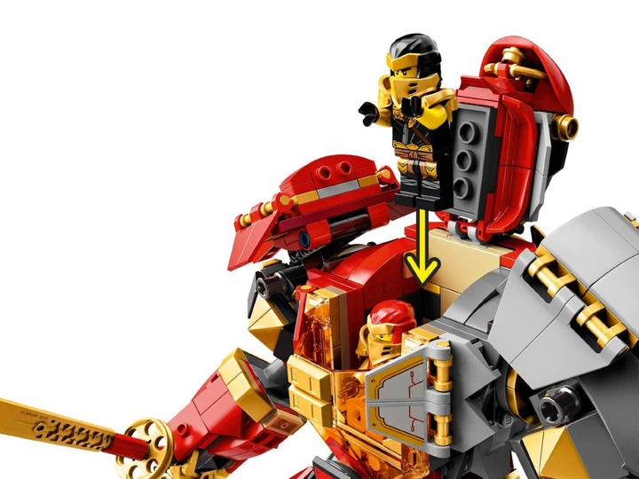 Lego Ninjago Кам'яний робот вогню 71720 – іграшки з доставкою від