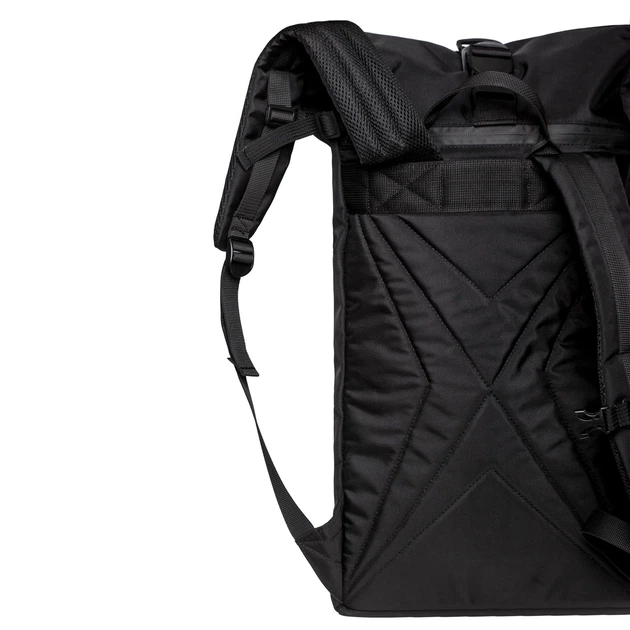 Рюкзак для города и поездок Lumus Rolltop Montana 25л черный, Mk.I (LRT-002) - изображение 8