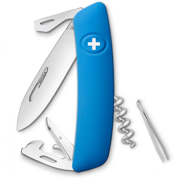Нож Swiza D03 Blue (KNI.0030.1030) - изображение 1