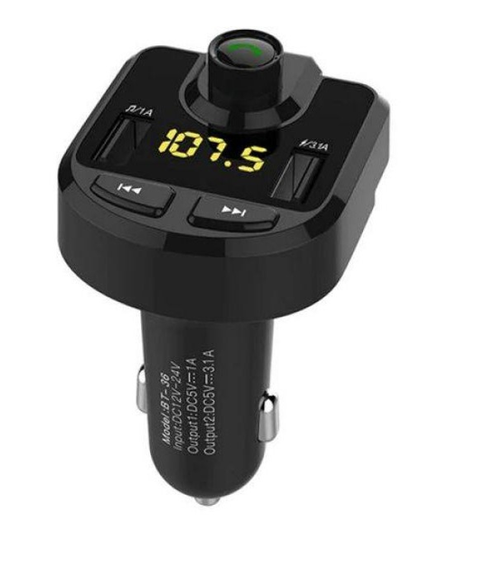 Bluetooth FMмодулятор bt handsfree car kit (008015) фото, отзывы