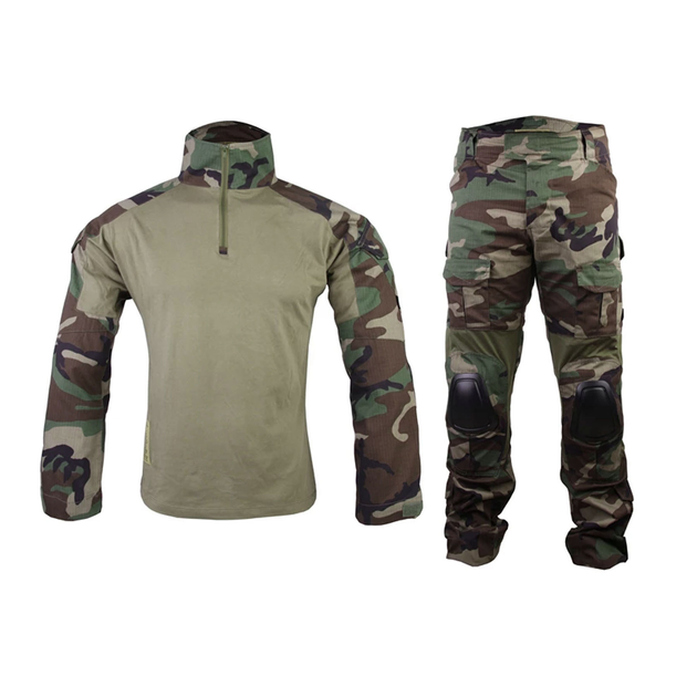 Комплект уніформи Emerson G2 Combat Uniform коричнево-зелений камуфляж M 2000000059549 - зображення 1
