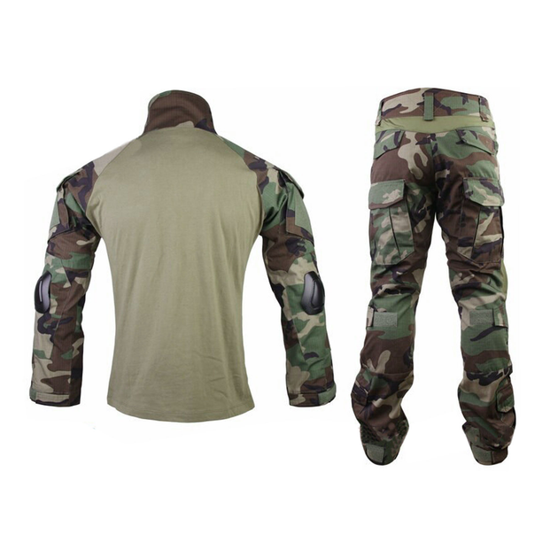 Комплект уніформи Emerson G2 Combat Uniform коричнево-зелений камуфляж L 2000000059556 - зображення 2