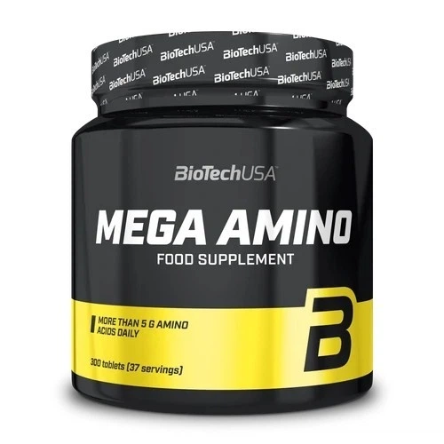 Амінокислоти BioTech Mega Amino 300 таблеток - Фото 1 Амінокислоти BioTech Mega Amino 300 таблеток - зображення 1