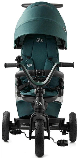 Велосипед триколісний Kinderkraft Easytwist Midnight Green (KKRETWIGRE0000) - зображення 3