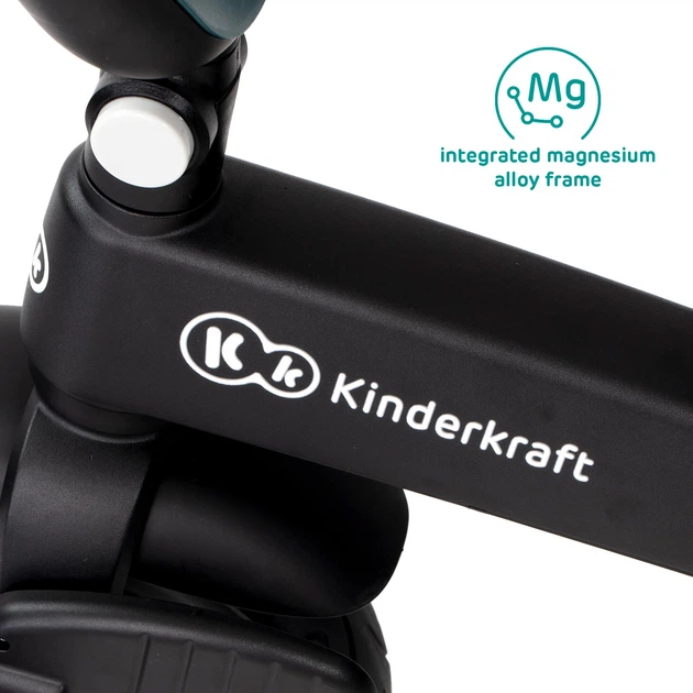 Велосипед триколісний Kinderkraft Easytwist Midnight Green (KKRETWIGRE0000) - зображення 14