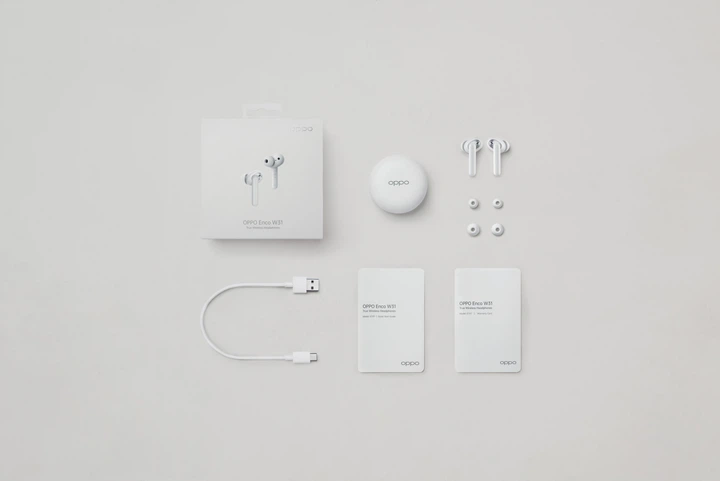 Наушники OPPO Enco W31 White (ETI11W) - изображение 5