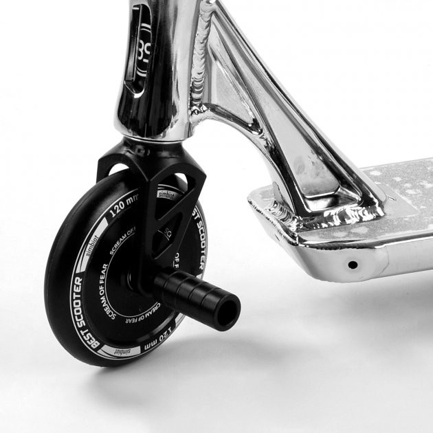 Самокат трюковый 65030 Best Scooter "SIMBIOTE" ВЕНОМ HIC-система, ПЕГИ ...