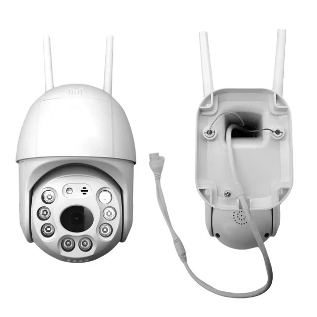 Камера видеонаблюдения поворотная уличная IP CAMERA CAM 6 WIFI IP 360/90 2.0mp с ИК подсветкой - изображение 4