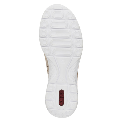 Туфли Rieker N4251-60 кремовые 37р (2950770419374) - изображение 7
