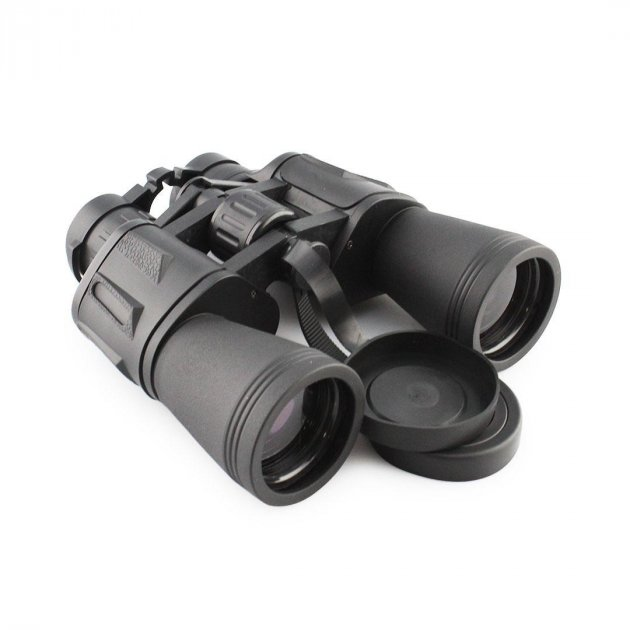 Бінокль 20 кратний Binoculars W3 20X50 7351 водонепроникний з чохлом black - зображення 3