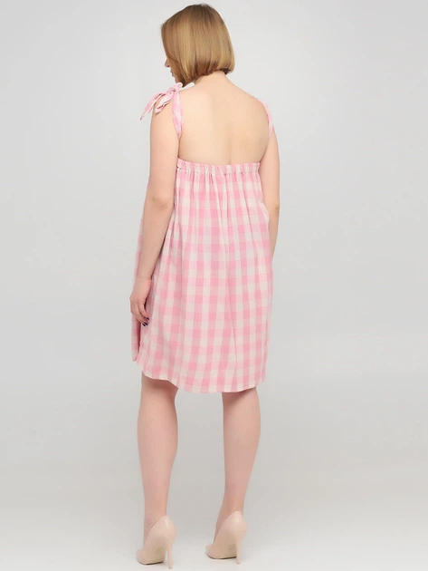 Жіночий сарафан в клітинку ASOS w300718-4 L (42707L) Клітина - Фото 2 Жіночий сарафан в клітинку ASOS w300718-4 L (42707L) Клітина - зображення 2