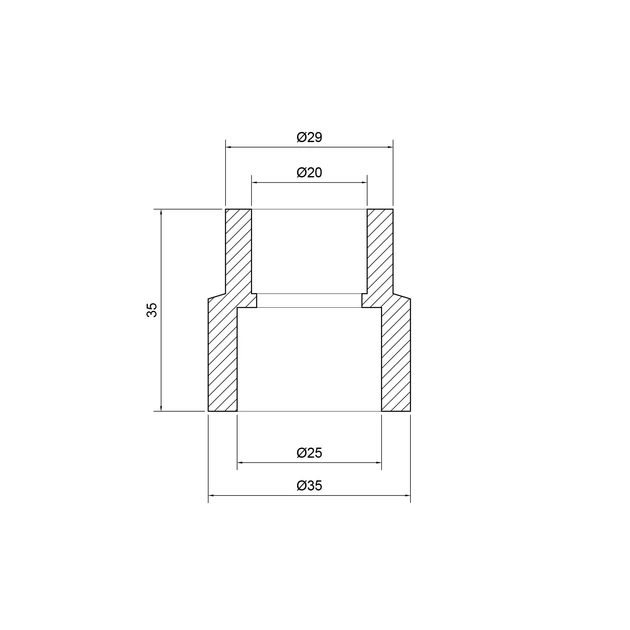 Муфта PPR Thermo Alliance 25х20 - Фото 2 Муфта PPR Thermo Alliance 25х20 - зображення 2