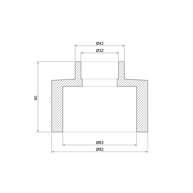 Муфта PPR Thermo Alliance 63х32 - зображення 2