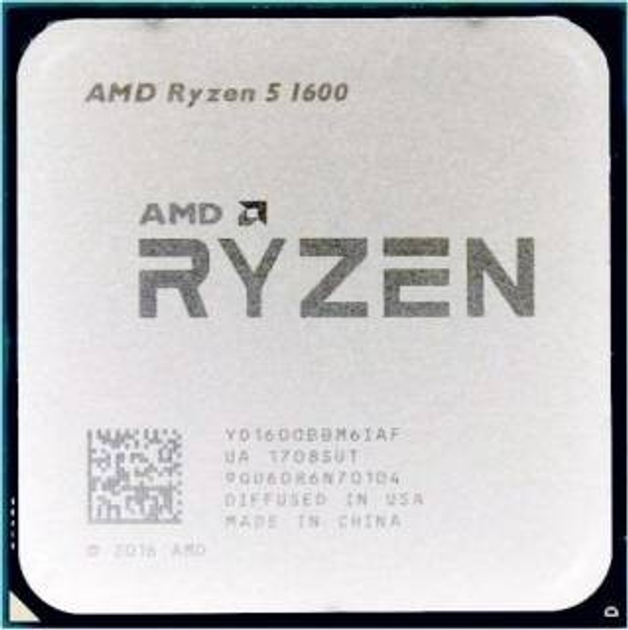 Процессор AMD Ryzen 5 1600AF 3,2GHz/16M (YD1600BBM6IAF) sAM4, tray ...