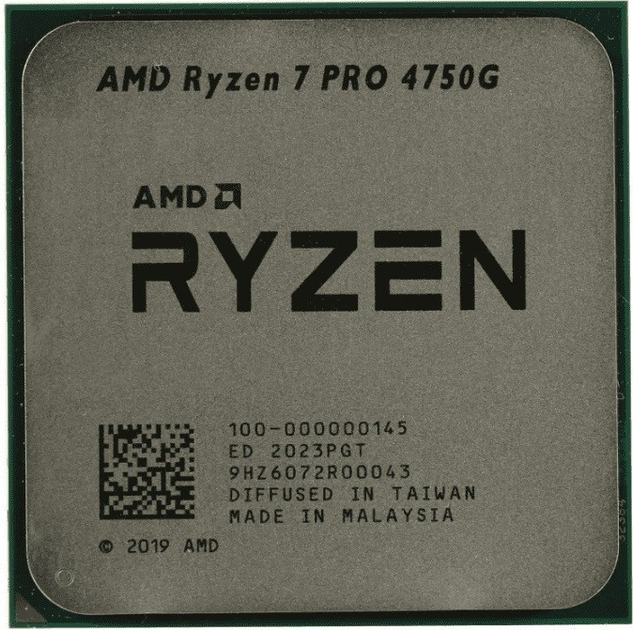 CPU AMD Ryzen 7 PRO 4750G CPU Процессор AMD Ryzen 7 PRO 4750G 3.6GHz/8M (100-000000145