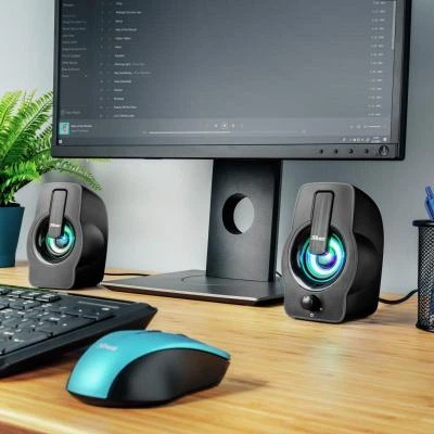 Акустическая система Trust Gemi RGB black USB (22948) - Фото 6 Акустическая система Trust Gemi RGB black USB (22948) - изображение 6