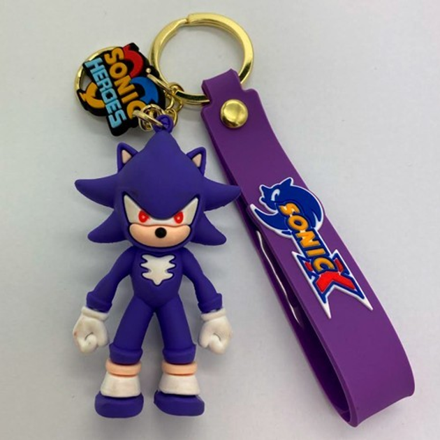 Брелок Соник Sonic Keychain фиолетовый – фото, отзывы, характеристики в ...