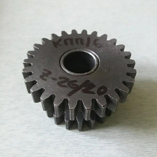 Шестерня промежуточная задней передачи z-26/20 КПП мототрактора 12-15 лс - изображение 2