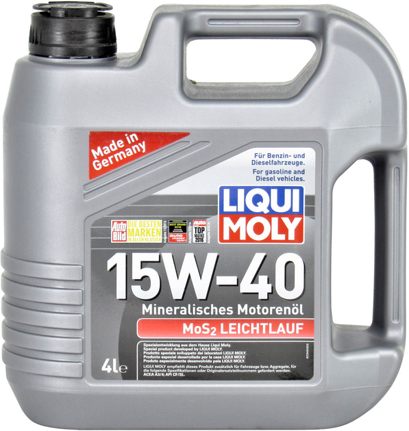 Масло ликви моли 5w40 характеристики. Ликви моли 15w. Моторное масло Liqui Moly 15w40. Mos2 Leichtlauf 15w-40. Liqui Moly 15 40.