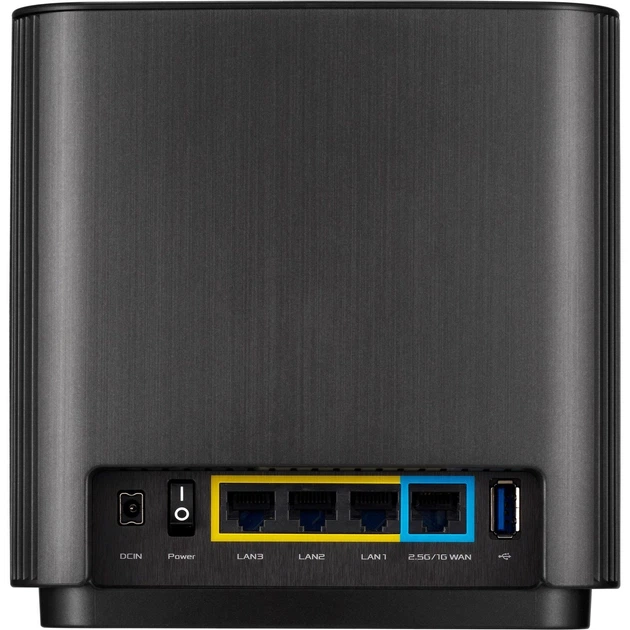 Маршрутизатор ASUS ZenWiFi XT8 1PK Black AX6600 (ZenWiFi XT8 BLACK