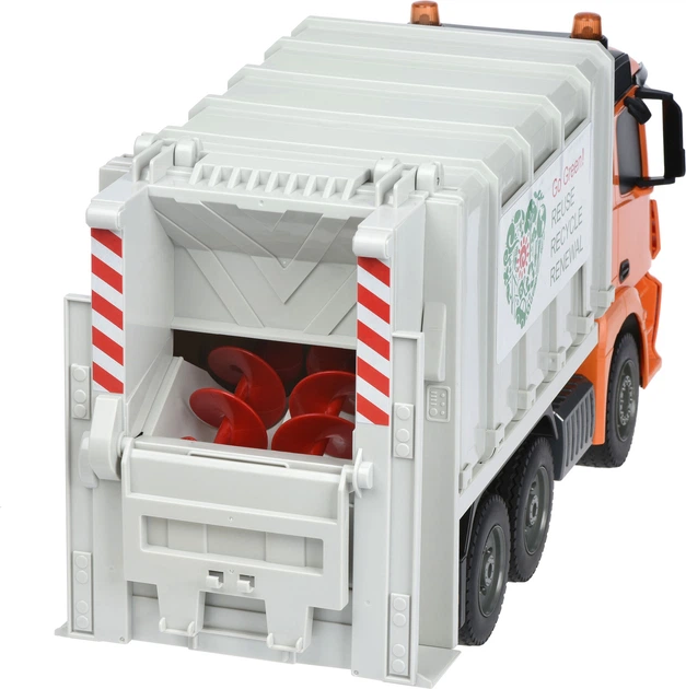 Samochód sterowany radiowo Same Toy Śmieciarka Mercedes-Benz 40 cm (6948061921992) - obraz 4
