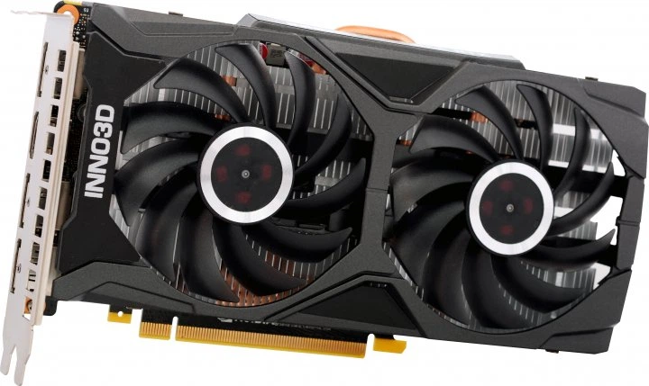 ゆうこりん213 Видеокарта GeForce GTX 1660 Super 6Gb GDDR6 INNO3D Twin X2 (N166S2