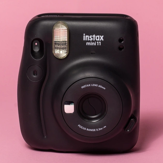 Камера моментальной печати Fujifilm Instax Mini 11 CHARCOAL GRAY черная с фотобумагой 20 GLOSSY (2 картриджа = 20 фотографий) - изображение 15