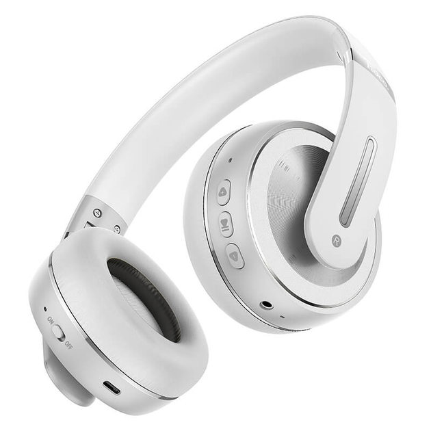 Беспроводные наушники Bluetooth накладные полноразмерные с микрофоном ...