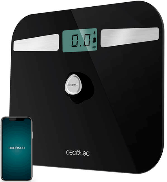 Ваги підлогові CECOTEC CCTC-04255 Surface Precision EcoPower 10200 Smart Healthy Black - зображення 4