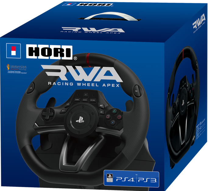 レーシングホイールエイペックス (PS4/PS5) RWA HORI 株式会社 HORI | レーシングホイールエイペックス for