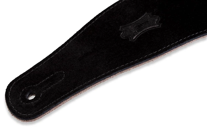 Ремень гитарный LEVY'S MS26-BLK CLASSICS SERIES SUEDE GUITAR STRAP (BLACK) - изображение 3