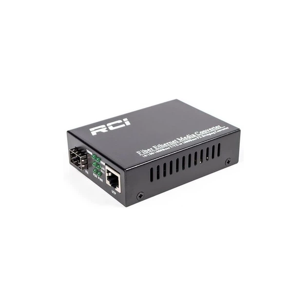 Медиаконвертер RCI 1G, SFP slot, RJ45, standart size metal case (RCI300S-G) - Фото 1 Медиаконвертер RCI 1G, SFP slot, RJ45, standart size metal case (RCI300S-G) - изображение 1