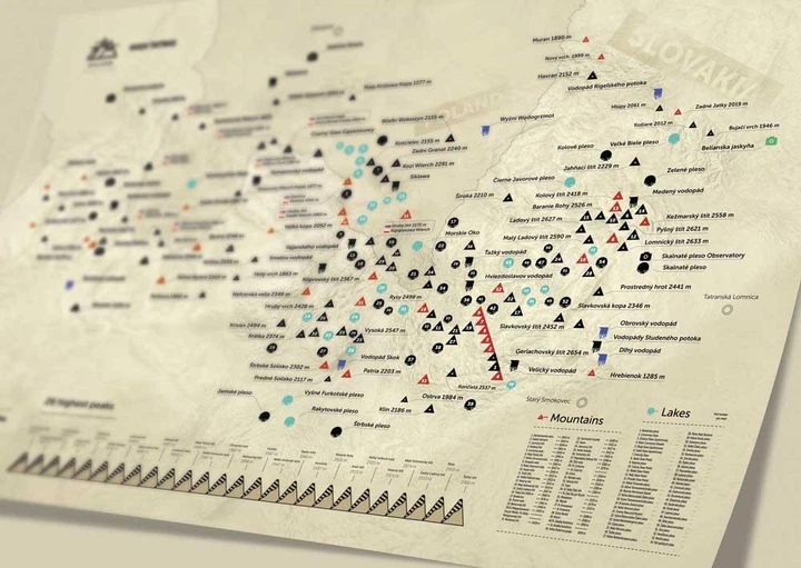 Скретч-карта в раме Високі Татри - изображение 6