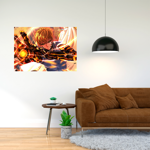 Плакат-постер с принтом Кавун Аниме Ванпанчмен One Punch Man А0 ПЛ000306 А0 - Фото 1 Плакат-постер с принтом Кавун Аниме Ванпанчмен One Punch Man А0 ПЛ000306 А0 - изображение 1