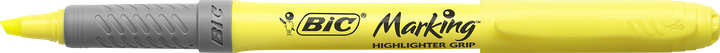 Текстовый маркер Bic Highlighter Grip, 1,6-3,5мм, желтый - изображение 2