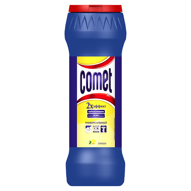 Порошок чистящий COMET Лимон с хлоринолом 475г (s24724) – купить онлайн ...