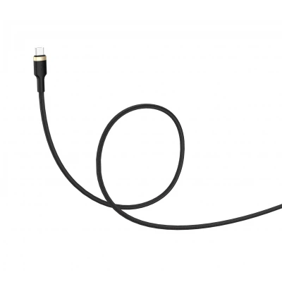 Дата кабель USB 2.0 AM to Micro 5P 1.0m spiral black ColorWay (CW-CBUM051-BK) - изображение 2